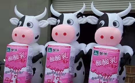 贺州牛奶厂广告气模